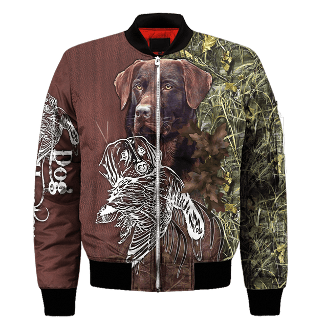 PL435 DOG HUNTER 3D ALL OVER PRINTED SHIRTS