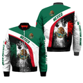 Mexico Hoodie Persionalized 3D All Over Printed Shirts