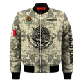 Personalized Mexican Army 3D All Over Printed Hoodies