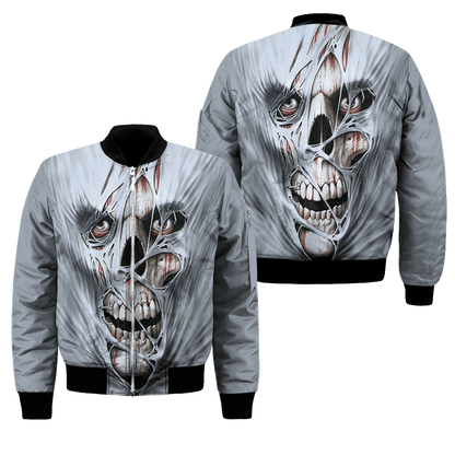 Premium Skull 3D All Over Printed Unisex Shirts