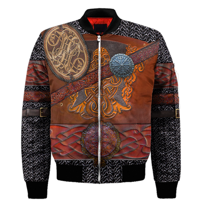 Viking Armor 3D All Over Printed Unisex Shirts