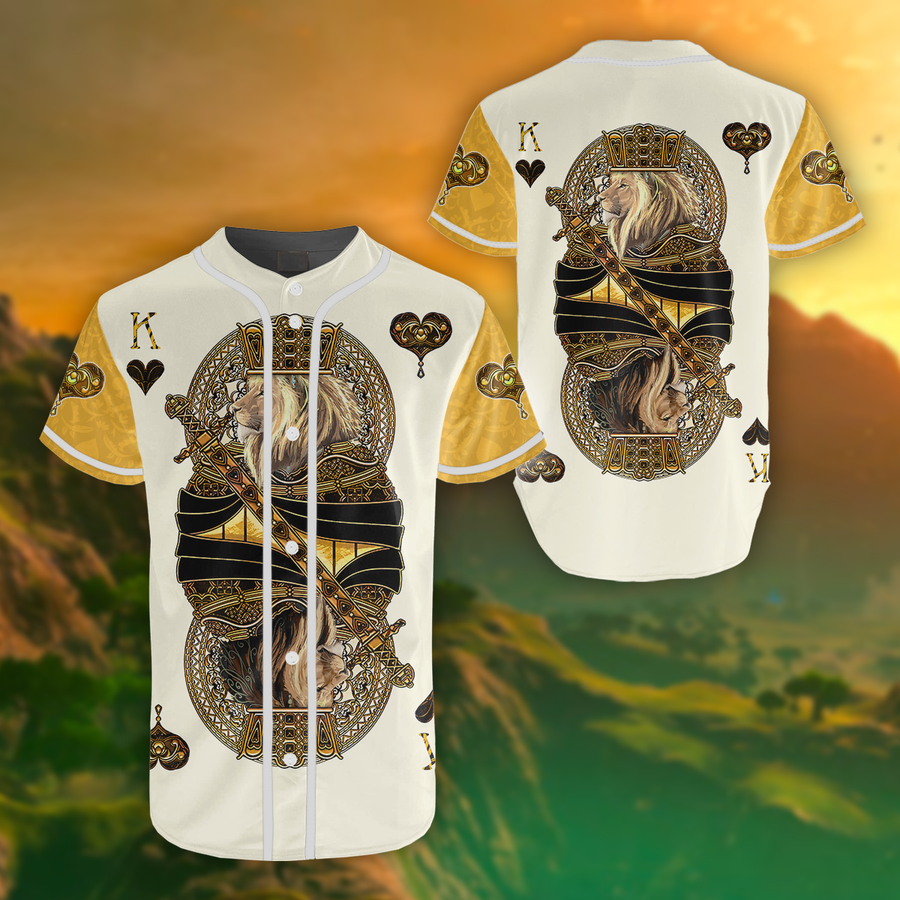 Summer Collection - King Heart Lion  3D All Over Printed Unisex Shirts