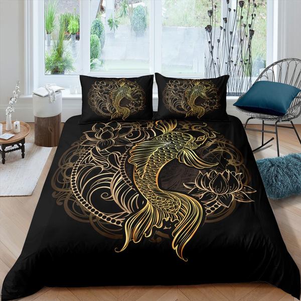 Koi Fish Comforter Bedding Set 23022104.CXT