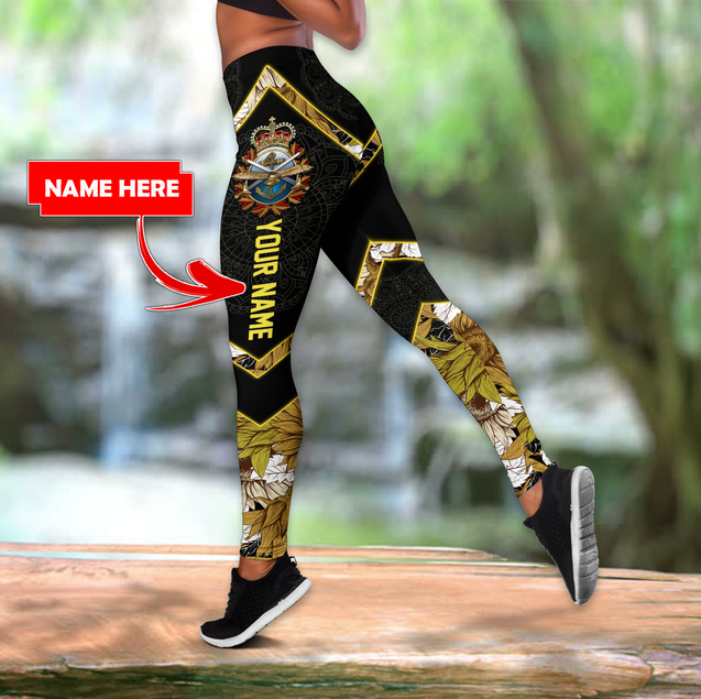 Personalized Name XT Veteran Wife Combo Legging Tanktop TNA14042102
