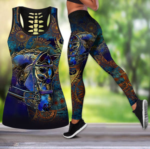 Horse Art Combo Legging + Tank Top Pi05012101