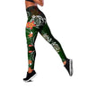 Amazing Polynesian Frangipani And Tattoo Hawaii Style Deluxe Legging & Tank Top ML