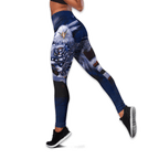 American 3D All Over Printed Legging + Hollow Tank