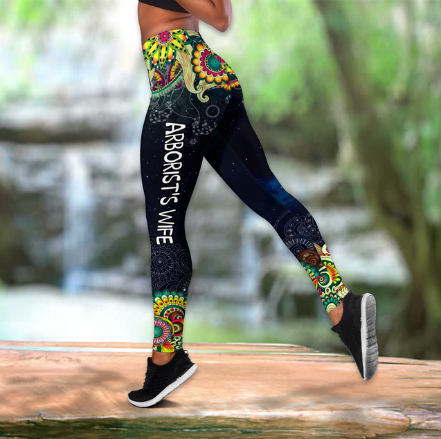 Premium 3D Printed Arborist's Wife Combo Tanktop Legging MEI
