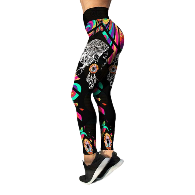 Premium Hippe Soul 3D Over Printed Legging & Tank Top