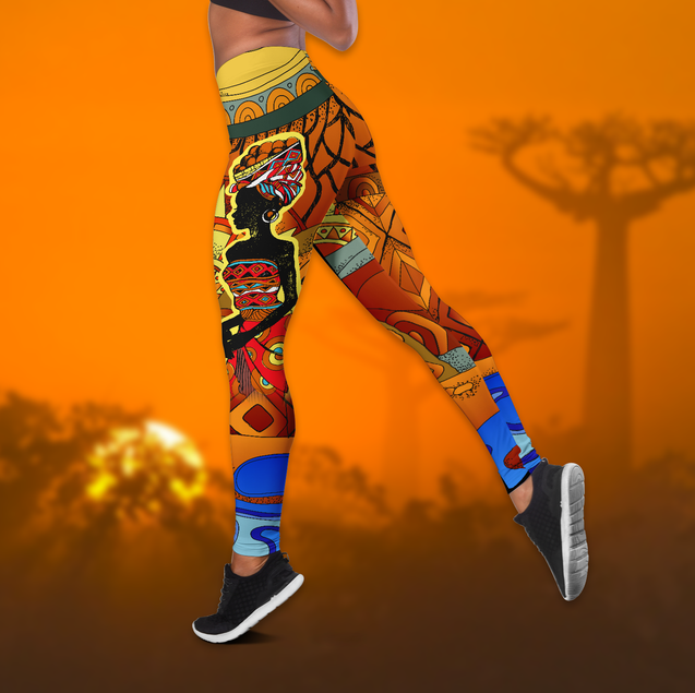 African Culture Combo Legging + Tank Top DA27042101