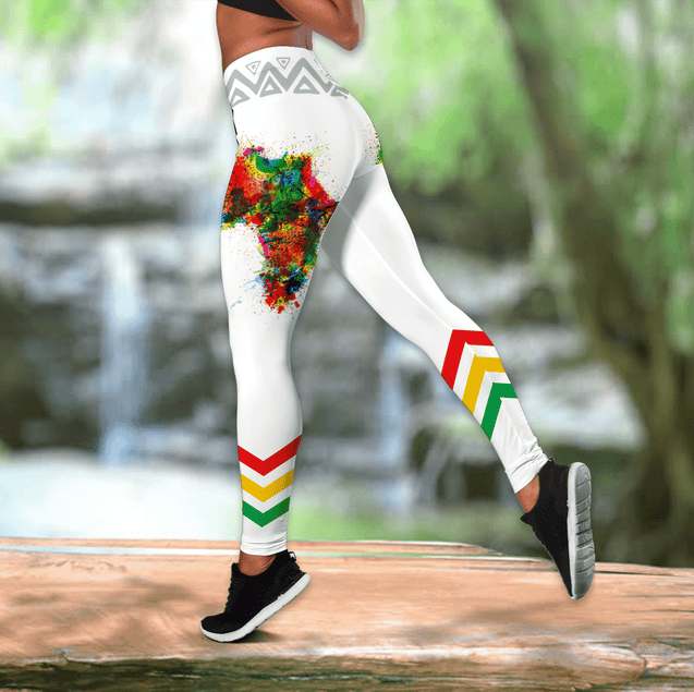 Africa Combo Legging + Tank Top Pi07052101