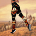 Native American 3D All Over Printed Legging + Hollow Tank