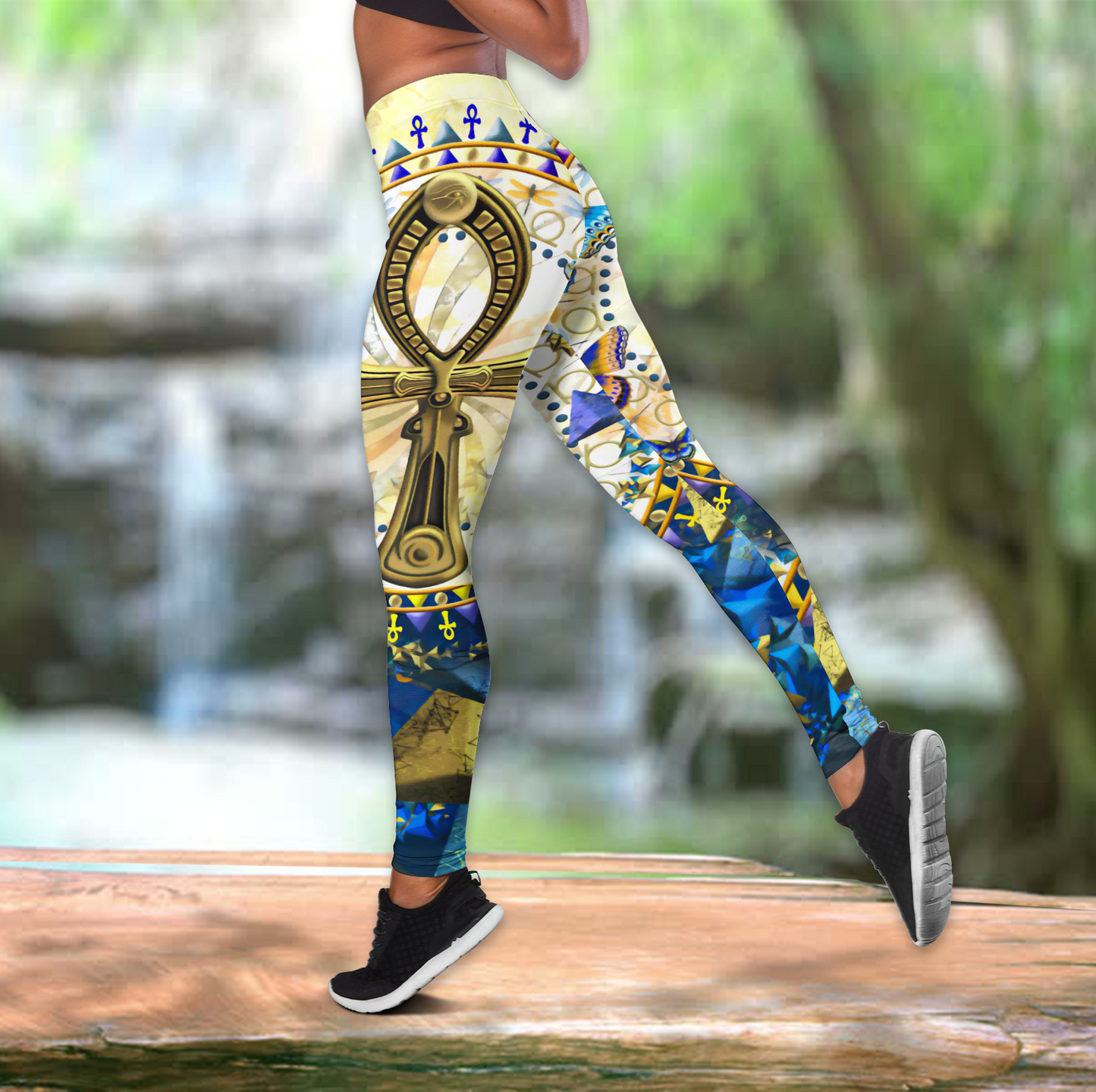 Egyptian Ancient Ankh Life Egyptian Combo Legging Tank