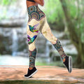 Hummingbirds Combo Legging+ Tank Top