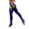 Amazing Polynesian Tattoo And Color Personalized Deluxe Legging & Tank top ML