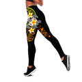 Amazing Polynesian Turtle Tattoo Personalized Deluxe Legging & Tank Top ML