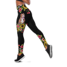 Pitbull flowers legging + hollow tank combo