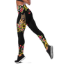 German Shepherd flowers legging + hollow tank combo