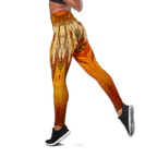 Native American 3D All Over Printed Legging + Hollow Tank Combo