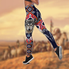 Native American 3D All Over Printed Legging + Hollow Tank