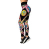 Premium Hippie Moon Peace Sign 3D Over Printed Legging & Tank Top