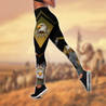 Eagle Native American 3D All Over Printed Legging + Hollow Tank