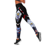 Happy Independence Day United States of America 3D All Over Printed Legging + Hollow Tank