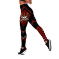 Native American 3D All Over Printed Legging + Hollow Tank