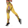 Pitbull flowers legging + hollow tank combo ver2