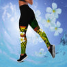 Hawaii Hibiscus Kanaka 3D Over Printed Legging & Tank Top