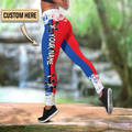 Customize Name Loving Puerto Rico Combo Legging And Tanktop