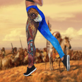 Native American 3D All Over Printed Legging + Hollow Tank