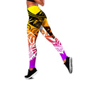 Amazing Polynesian Flower Legging & Tank top ML