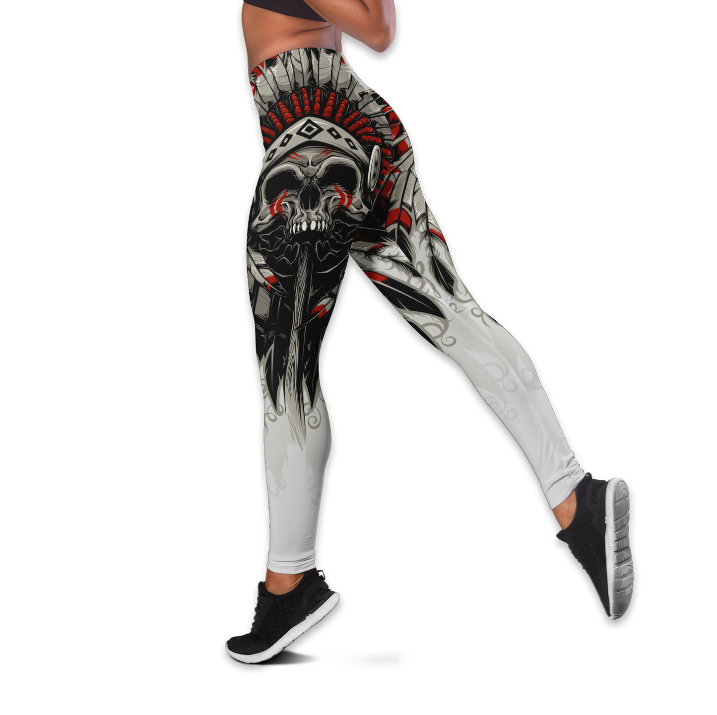 Native American 3D All Over Printed Legging + Cloak