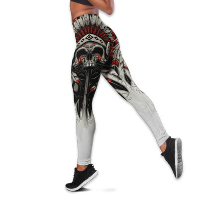 Native American 3D All Over Printed Legging + Cloak