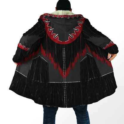 Native Cowboy Jacket No7 Cosplay 3D Over Printed Unisex Deluxe Hoodie ML