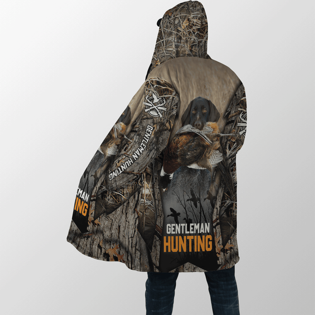 Hunting Dog 3D Over Printed Unisex Deluxe Hoodie ML