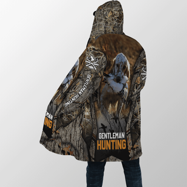 Hunting Dog 3D Over Printed Unisex Deluxe Hoodie ML