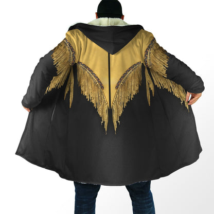 Native Cowboy Jacket No12 Cosplay 3D Over Printed Unisex Deluxe Hoodie ML