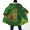 Premium Unisex Hoodie Custom Name Irish St.Patrick Celtic Knot ML