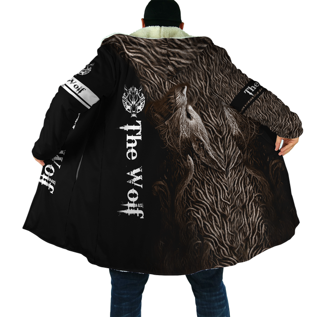 Premium Unisex Hoodie Fenrir Viking Wolf ML