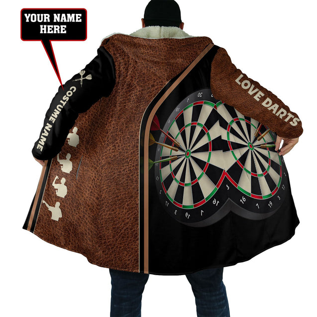 Darts No 2 Personalized Name Premium 3D All Over Unisex Hoodie ML