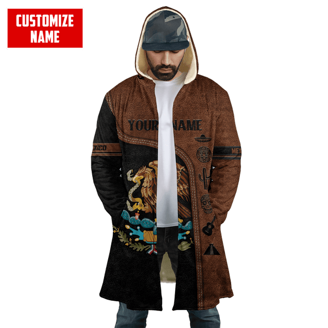 Personalized Name Mexico 3D All Over Printed Hoodie