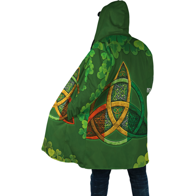 Premium Unisex Hoodie Custom Name Irish St.Patrick Celtic Knot ML