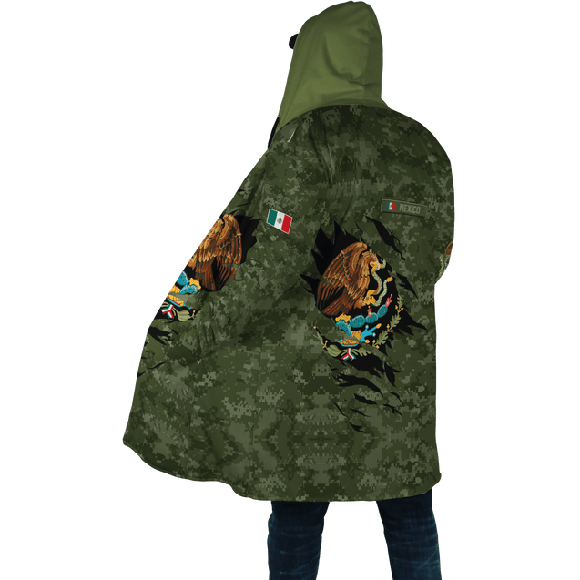 Mexico Coat Of Arm 3D All Over Printed Unisex Hoodie