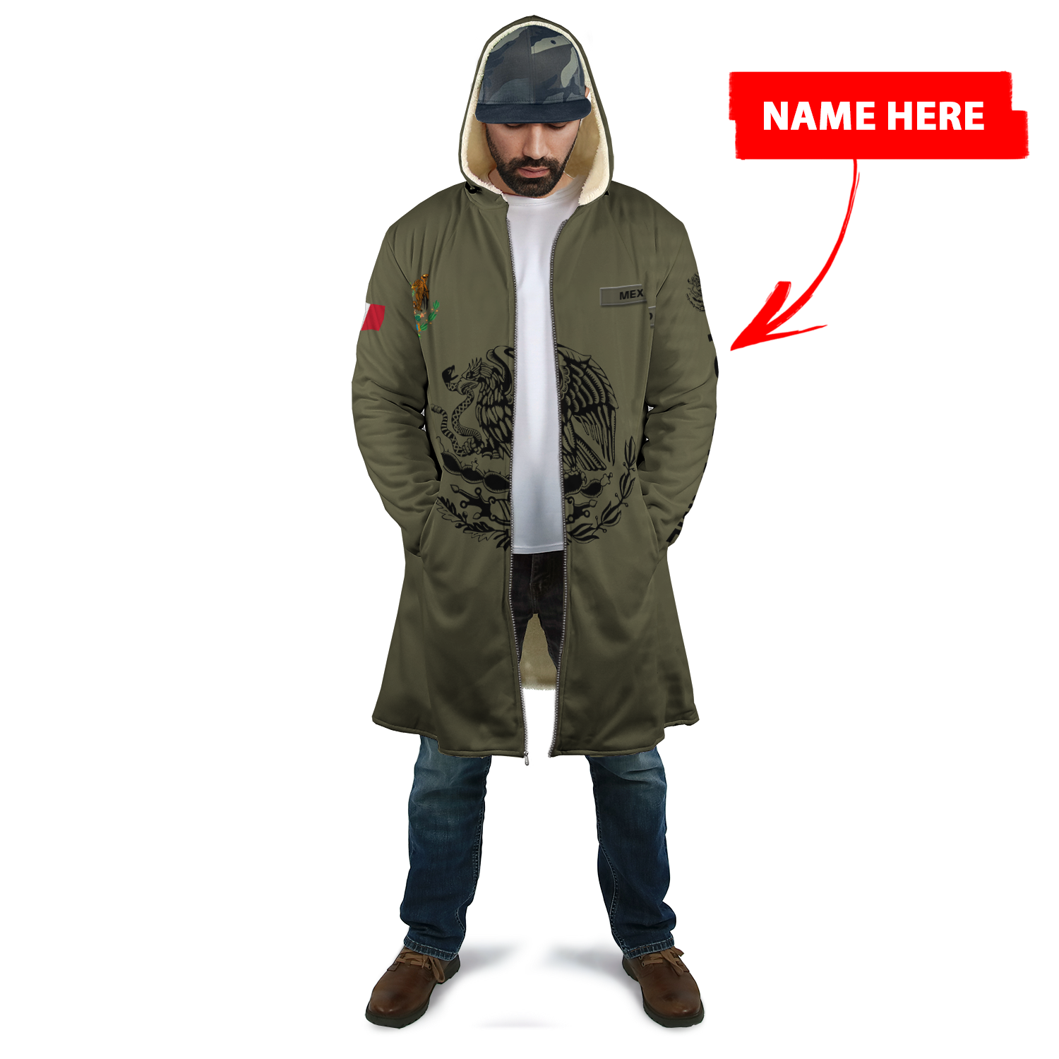 Mexican Customize 3D All Over Printed Shirts For Men And Women PD04012103