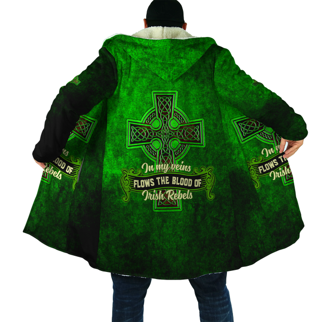 Irish St.Patrick day 3d hoodie shirt for men and women