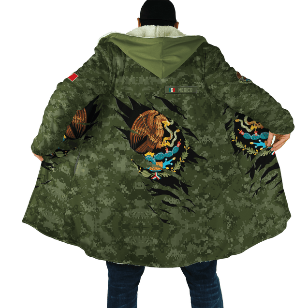 Mexico Coat Of Arm 3D All Over Printed Unisex Hoodie