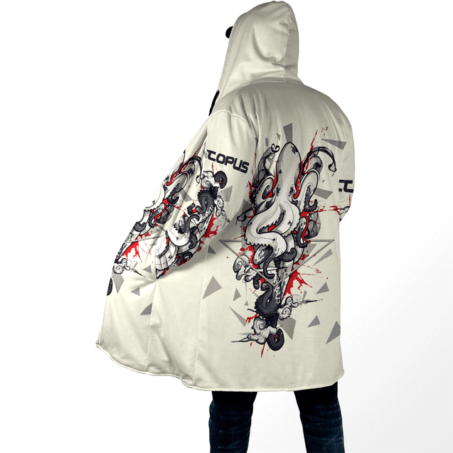 Premium Unisex Hoodie Octopus Vector Design ML