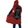 I'm On Team Jesus I'm Not Religious 3D Printed Combo Zip Cloak  + Sweatpant For Winter